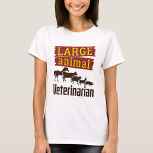 大動物獣医 Tシャツ