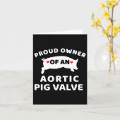 大動脈誇りを持った豚ハート病Aの所有者 カード (黄色い花)