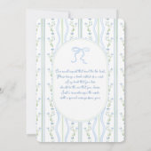 大千年の赤ちゃんシャワー 招待状 (裏面)