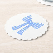 大千年の青いギンガ名門私立校風のムボウ ペーパーコースター (アングル)