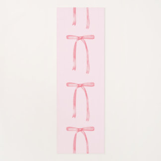 大千年名門私立校風の代のガーリーピンク ヨガマット