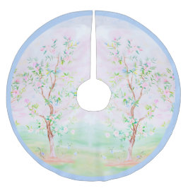 大千年紀のシノワセ名門私立校風のリーフローラ ブラッシュドポリエステルツリースカート