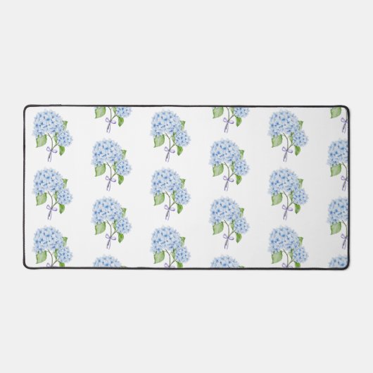 大千年紀アジサイの弓名門私立校風の色 デスクマット (正面)