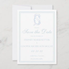 大千年紀エレガントの日程を保存 招待状