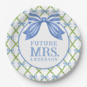 大千年紀前期 |未来のミセス ペーパープレート (正面)