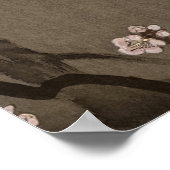 大原光尊の満月に咲く梅 ポスター (角)