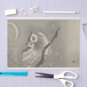 大原公孫銀杏のアカフクロウ 薄葉紙 (クラフト)