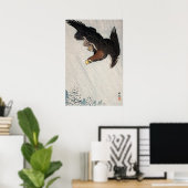 大原公飛んでいる尊による雪の鷲（1933年） ポスター (ホームオフィス)