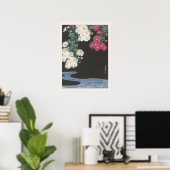 大原好尊走菊と水の国 ポスター (ホームオフィス)