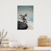 大原小村による海岸での狙撃（1926年） ポスター (キッチン)