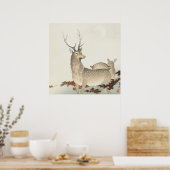 大原小村のデアー夫婦 ポスター (キッチン)