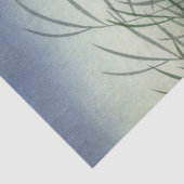 大原小村の浅瀬のサギ 薄葉紙 (詳細)