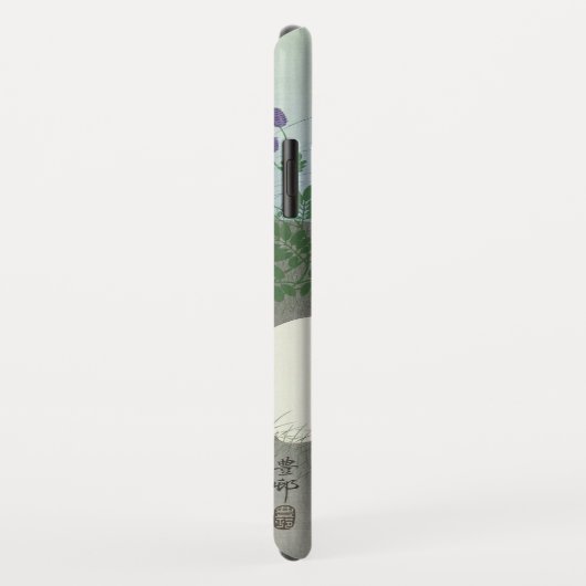 大原小村の満月のウサギ Case-Mate iPhoneケース (裏面/右)