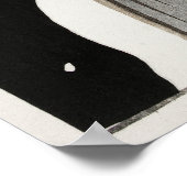 大原小村の牡丹の隣にあるシベリアのブルーハット ポスター (角)