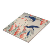 大原小村の雪の中で捕獲者とフライ タイル (側面)