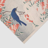 大原小村の雪の中で捕獲者とフライ 薄葉紙 (詳細)