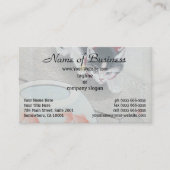 大原小村キャット&ゴールドフィッシュ日本のボ絵を描ウルズ 名刺 (正面)