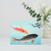 大原小村コモンズ&ゴールデンカープのポスター ポストカード (スタンド正面)