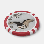 大原小村スコップフクロウさくらんぼ花月 ポーカーチップ (シングル)