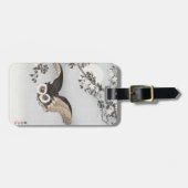 大原小村スコップフクロウさくらんぼ花月 ラゲッジタグ (正面横)