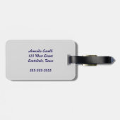 大原小村スコップフクロウさくらんぼ花月 ラゲッジタグ (裏面横)