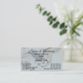 大原小村スコップフクロウさくらんぼ花月 名刺 (スタンド正面)