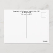 大原小村デザイン ポストカード (裏面)