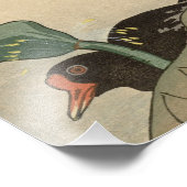 大原小村ロータスフラワー日本の- Art フォトプリント (角)