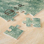 大原小村,ベニバナ金魚 – 日本のファインアート ジグソーパズル (側面)