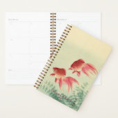 大原小村，ベニバナ金魚 – 日本のファインアート プランナー手帳 (ディスプレー)