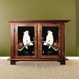 大原庄村のコッカトとザクロ 薄葉紙