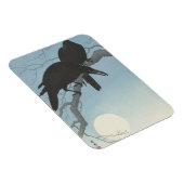 大原興仙2羽のカラスが店に マグネット (右側)