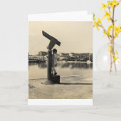 大双眼鏡 カード (黄色い花)