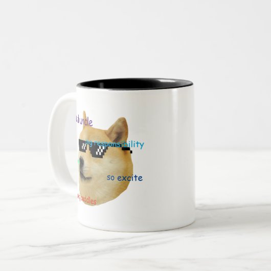 大叔父のマグ ツートーンマグカップ (正面左)