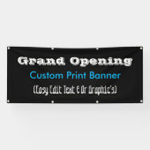 大口の広告 横断幕 (横)