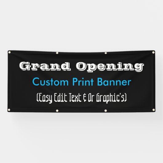 大口の広告 横断幕 (横)