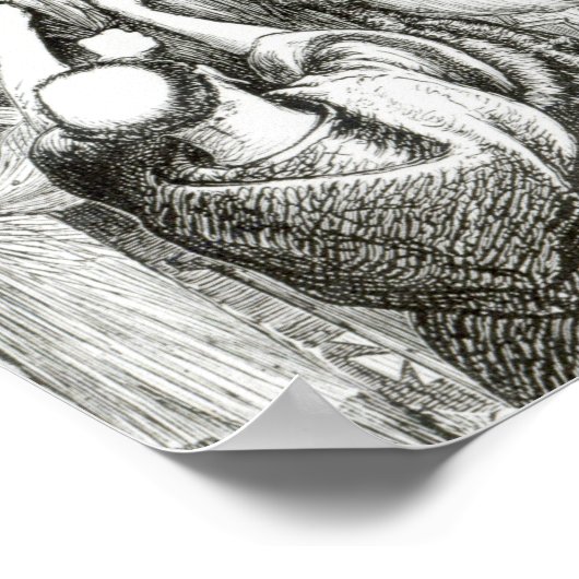 大司教クランマーの朗読 ポスター (角)