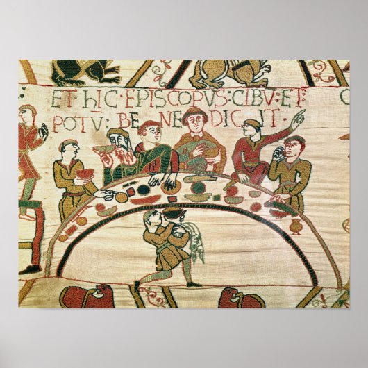 大司教賛美の飲食物 ポスター (正面)