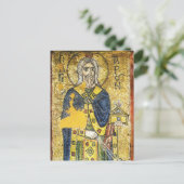 大司祭アーロン・ビザンチンモザイクアイコン ポストカード (スタンド正面)