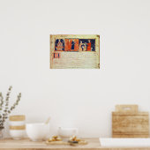 大名が説教する ポスター (キッチン)