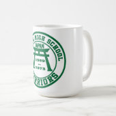 大和の高等学校の戦士 コーヒーマグカップ (正面右)