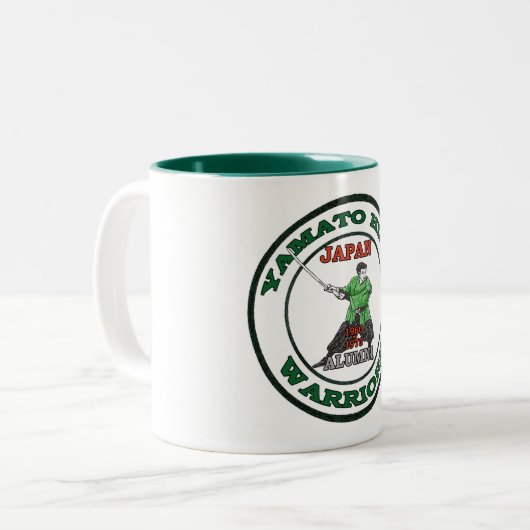 大和の高等学校の日本卒業生 ツートーンマグカップ (正面左)