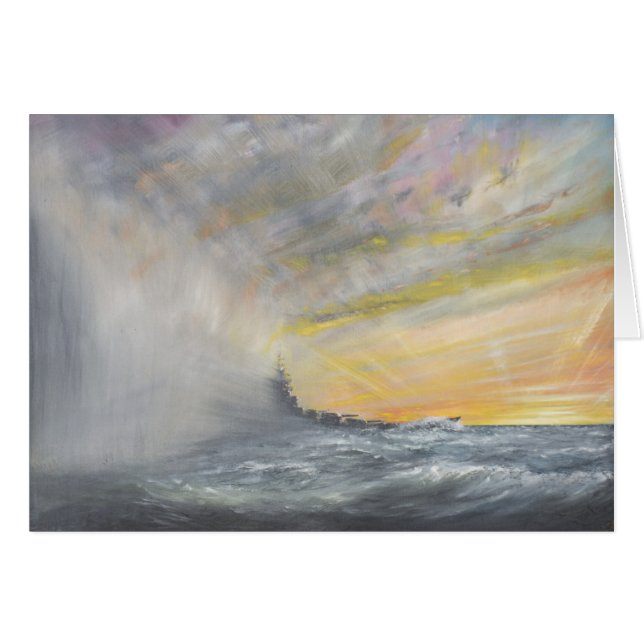 大和は太平洋の台風1944 2010年から現れます (正面横)