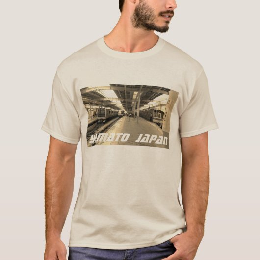 大和駅日本Tシャツ Tシャツ (正面)