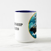 大和Hiragana.jpgの戦艦大和 マグカップ (中央)