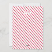 大喜びのクラシックな休日の写真カード シーズンカード (裏面)