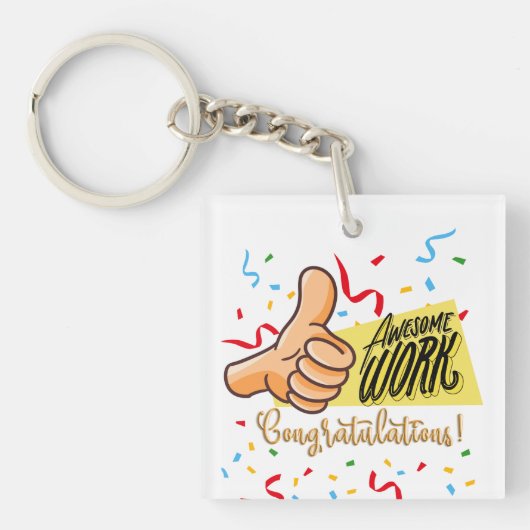 大喜び キーホルダー (正面)