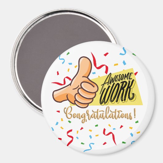 大喜び マグネット (正面/裏面)