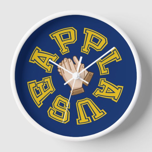 大喝采 壁時計 (正面)