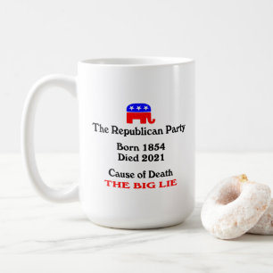 大嘘:共和党のパーティー死のコーヒー原因 コーヒーマグカップ